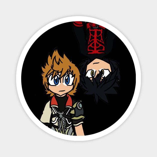 Ventus and Vanitas Magnet by ScribbleSketchScoo